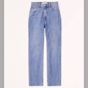 Ankle Straight Ultra High Rise 23R 000R Abercrombie & Fitch